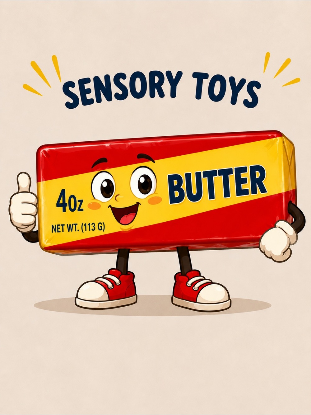 Viral, Squishy Butter sensory toy- slow rise
